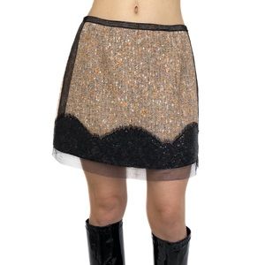 Rochas by Olivier Theyskens F/W 2004 Sequined Skirt